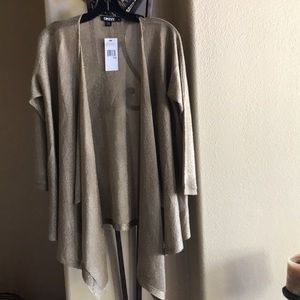DKNY Open Waterfall Cardigan S
